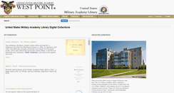 Desktop Screenshot of digital-library.usma.edu